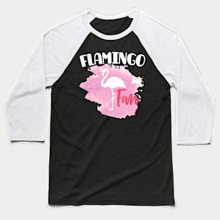 Flamingo Fan Art design product Baseball T-Shirt